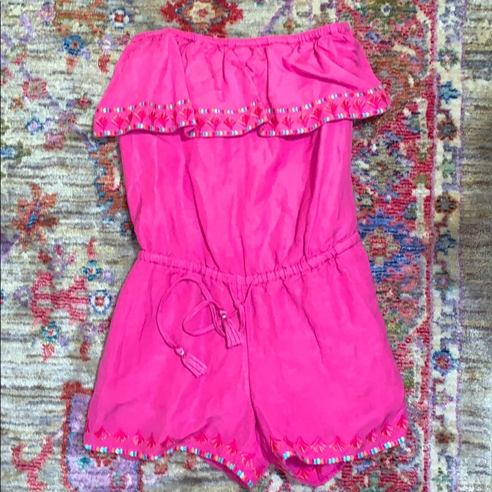 Vineyard Vines strapless romper